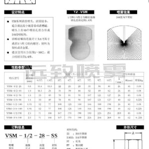 固定式槽罐清洗噴頭vsm系列